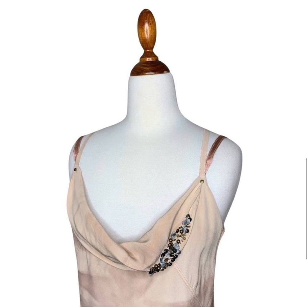 Diesel Silk Beige/Pink Dress - Picture 7 of 16